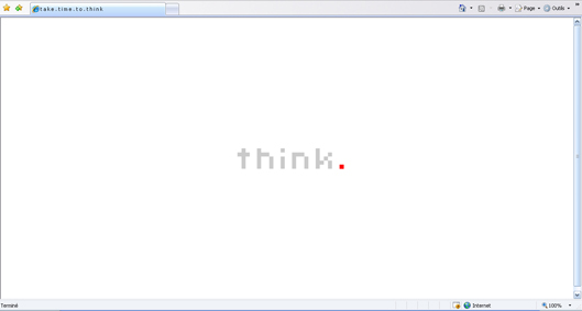 take time to think